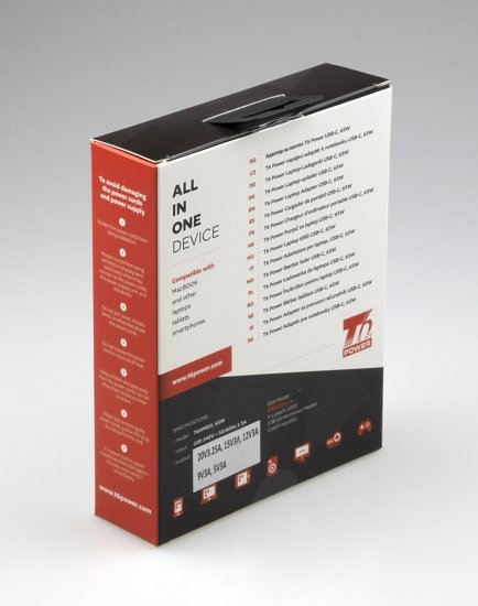 T6 Power univerzální adaptér k notebooku, 65W, USB-C
