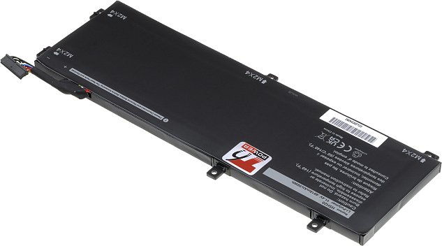 Baterie T6 Power Dell Precision 15 5520, 5530, XPS 15 9560, 9570, 4910mAh, 56Wh, 3cell, Li-pol