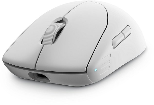 Dell Alienware PRO herní myš, bezdrátová, bílá