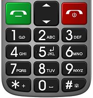 EVOLVEO EasyPhone FL, mobilní telefon pro seniory s nabíjecím stojánkem, stříbrná EVOLVEO EasyPhone FL, mobilní telefon pro seniory s nabíjecím stojánkem, stříbrná