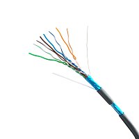 DATACOM FTP Cat5e PVC kabel 100m (lanko) šedý