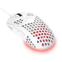 Trust Gaming GXT 928W Helox/Herní/Optická/Pro praváky/6 400 DPI/Drátová USB/Bílá Trust Gaming GXT 928W Helox/Herní/Optická/Pro praváky/6 400 DPI/Drátová USB/Bílá