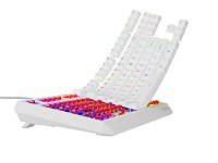 Genesis herní klávesnice THOR 230/TKL/RGB/Outemu Red/Drátová USB/US layout/Bílá Genesis herní klávesnice THOR 230/TKL/RGB/Outemu Red/Drátová USB/US layout/Bílá