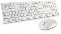Dell klávesnice + myš, KM5221W, bezdrát.CZ/SK bílá