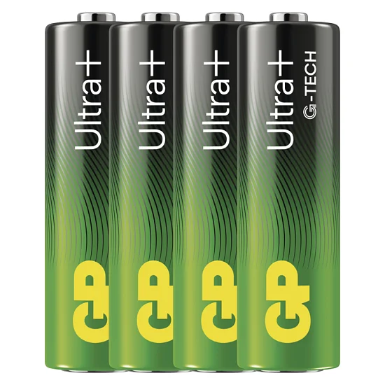 GP Alkalická baterie ULTRA PLUS AA (LR6)- 4ks