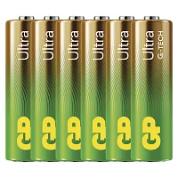 GP Alkalická baterie ULTRA AA (LR6)- 6ks