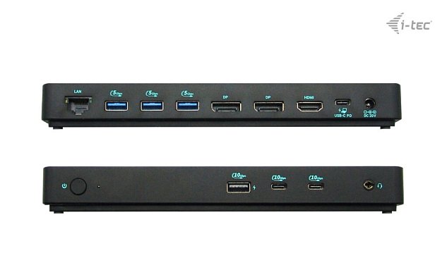 i-tec USB-C Triple 4K Display Docking Station Gen2 Pro, PD 100W