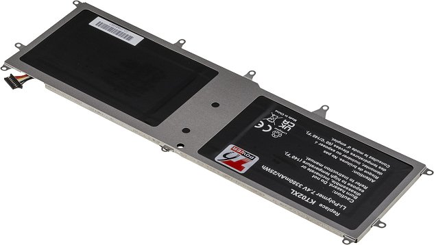 Baterie T6 Power HP Pro X2 612 G1 Keyboard, 3380mAh, 25Wh, 2cell, Li-pol