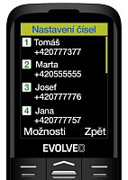 EVOLVEO EasyPhone FS, vyklápěcí mobilní telefon 2.8 EVOLVEO EasyPhone FS, vyklápěcí mobilní telefon 2.8