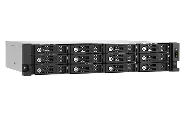 QNAP TL-R1200PES-RP - rozšiřující jednotka JBOD SATA (12x SATA, 2x SFF-8644 1x2, 2x zdroj), rack