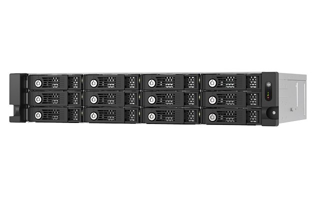 QNAP TL-R1200PES-RP - rozšiřující jednotka JBOD SATA (12x SATA, 2x SFF-8644 1x2, 2x zdroj), rack