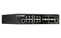 QNAP switch QSW-3216R-8S8T (8x 10G GbE porty + 8x 10G SFP+ porty, poloviční šířka)