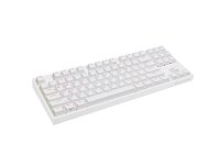Genesis herní mechanická klávesnice THOR 404/RGB/Gateron Yellow Pro/Drátová USB/US layout/Bílá Genesis herní mechanická klávesnice THOR 404/RGB/Gateron Yellow Pro/Drátová USB/US layout/Bílá