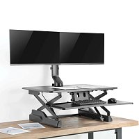 Tripplite Držák pro montáž monitoru na stůl, nastavitelná výška, pro 2x 17 Tripplite Držák pro montáž monitoru na stůl, nastavitelná výška, pro 2x 17