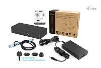 i-tec USB 3.0/USB-C/Thunderbolt 3 Professional Dual 4K Display Docking Station Gen2, PD 100W i-tec USB 3.0/USB-C/Thunderbolt 3 Professional Dual 4K Display Docking Station Gen2, PD 100W
