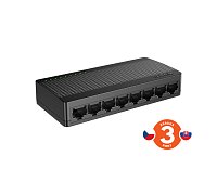 Tenda SG108M -  8x Gigabit Desktop Ethernet Mini  Switch, rychlosti 10/100/1000 Mb/s, 16Gb/s