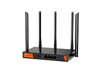 Tenda W30E WiFi Hotspot AX3000 Gigabit Router, 1x GWAN, 2x GWAN/LAN, 1x GLAN, VPN, Captive portal