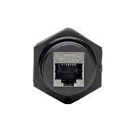 Tripplite Spojka,připoj. Ethernet zařízení v průmyslu,IP68,montáž do panelu,Cat5/Cat6 Samice/Samice Tripplite Spojka,připoj. Ethernet zařízení v průmyslu,IP68,montáž do panelu,Cat5/Cat6 Samice/Samice