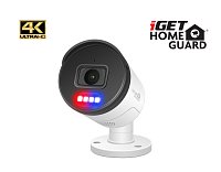 iGET HGNHK938CAM - UltraHD 4K PoE IP kamera, SMART detekce, IP66, zvuk, noční přísvit 40m, ONVIF 2.6