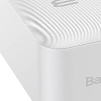 Baseus PPBD050202 Bipow Digital Display Powerbanka 30000mAh 15W White Baseus PPBD050202 Bipow Digital Display Powerbanka 30000mAh 15W White