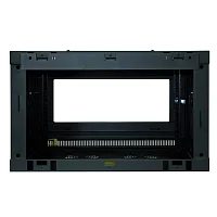 Skříň SmartRack 6U, Mini Rack, hloubka pro přepínače, prosklené dveře, montáž na stěnu