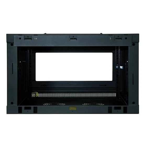 Skříň SmartRack 6U, Mini Rack, hloubka pro přepínače, prosklené dveře, montáž na stěnu