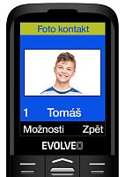 EVOLVEO EasyPhone XO, mobilní telefon pro seniory s nabíjecím stojánkem (černá barva) EVOLVEO EasyPhone XO, mobilní telefon pro seniory s nabíjecím stojánkem (černá barva)