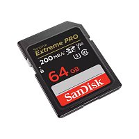 SanDisk Extreme PRO SDXC 64GB 200MB/s V30 UHS-I