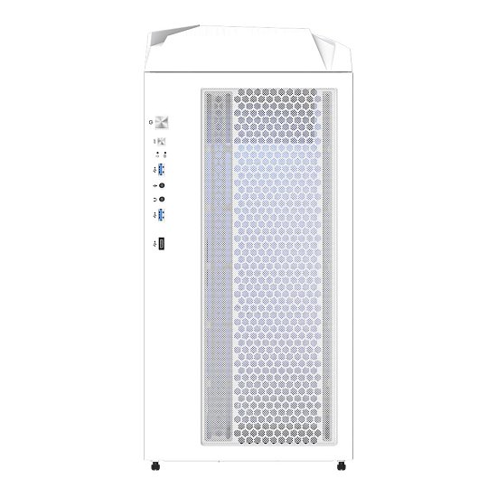 GIGABYTE skříň C301 GLASS WHITE