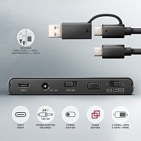 AXAGON ADSA-CC USB-C 10Gbps - NVMe M.2 SSD & SATA 2.5 AXAGON ADSA-CC USB-C 10Gbps - NVMe M.2 SSD & SATA 2.5