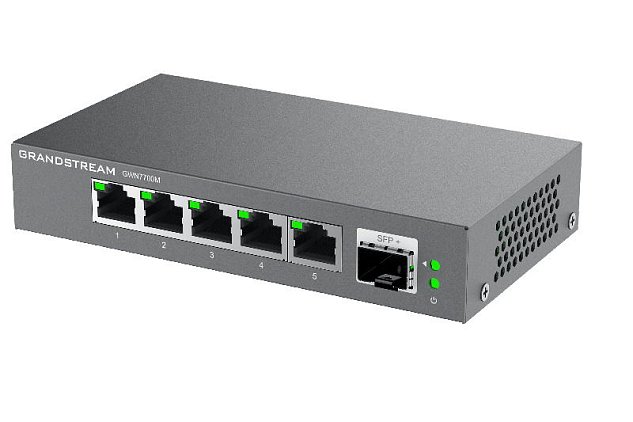 Grandstream GWN7700M Unmanaged Network Switch 5 2,5Gb portů / 1 SFP+