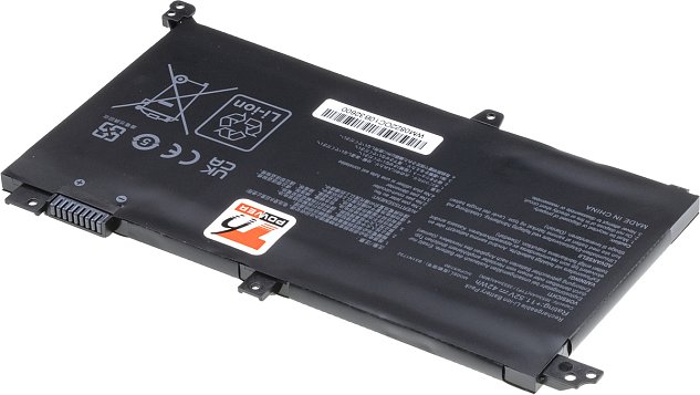 Baterie T6 Power Asus VivoBook X430U, X571G, X571L, S430F, S430U, 3650mAh, 42Wh, 3cell, Li-pol