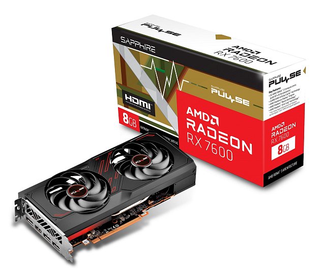 Sapphire PULSE RX 7600 GAMING 8GB (128) H DP