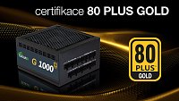 EVOLVEO G1000 PCIe 5.0, zdroj 1000W, ATX 3.0, 80+ EVOLVEO G1000 PCIe 5.0, zdroj 1000W, ATX 3.0, 80+