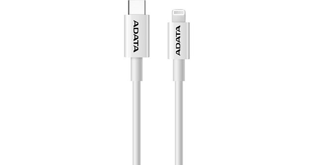 ADATA kabel USB-C na Lightning bílý
