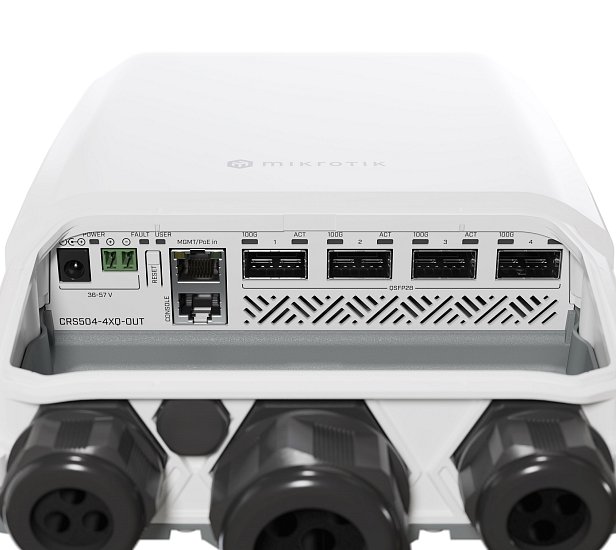 MikroTik CRS504-4XQ-OUT, Cloud Router switch
