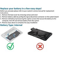 Dell Baterie 4-cell 45W/HR LI-ON pro Latitude NB