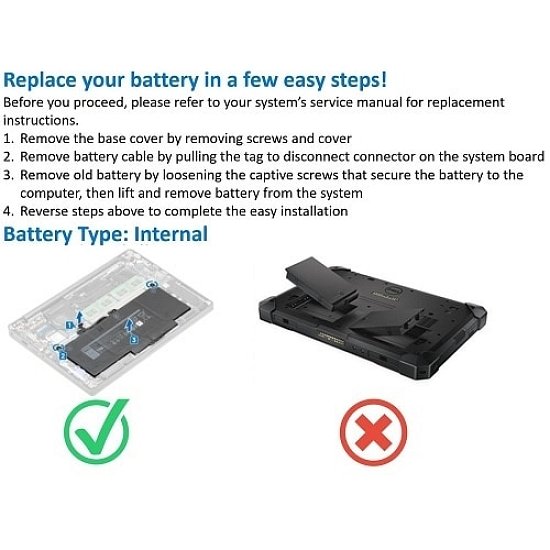 Dell Baterie 4-cell 45W/HR LI-ON pro Latitude NB