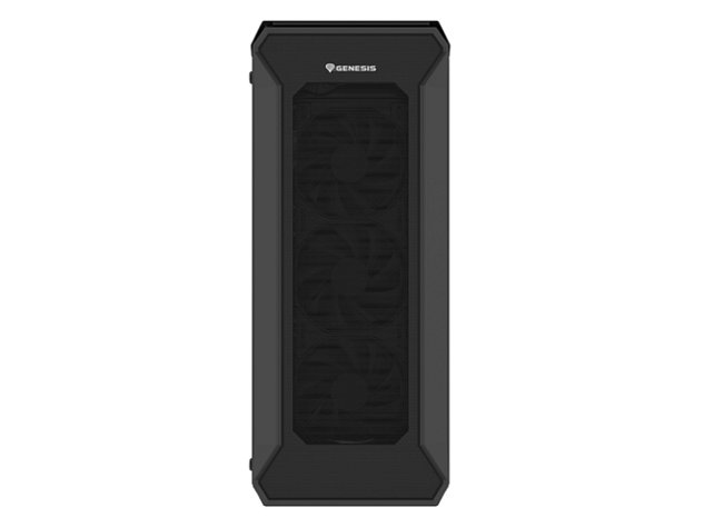 Počítačová skříň Genesis IRID 505F, černá, MIDI TOWER, 5x120mm ventilátory