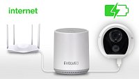 EVOLVEO Detective BT4 SMART, bezdrátový kamerový systém