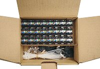 MULTIPACK 24 ks Keystone Solarix CAT6 STP RJ45 černý pro kleště MULTIPACK 24 ks Keystone Solarix CAT6 STP RJ45 černý pro kleště