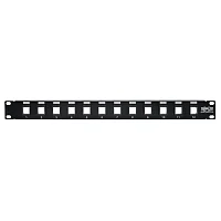 Tripplite Patch Panel 12-Port 1U Rack Nestíněný,Keystone/Multimedia,RJ45 Ethernet,USB,HDMI, Cat5e/6