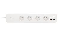 iGET HOME Power 4 USB - WiFi chytrá prodlužka 4x 230V + 4x USB, samostatná, měření spotřeby, 3680W iGET HOME Power 4 USB - WiFi chytrá prodlužka 4x 230V + 4x USB, samostatná, měření spotřeby, 3680W
