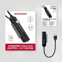 AXAGON ADSA-FP2A USB-A 5Gbps - SATA 6G 2.5