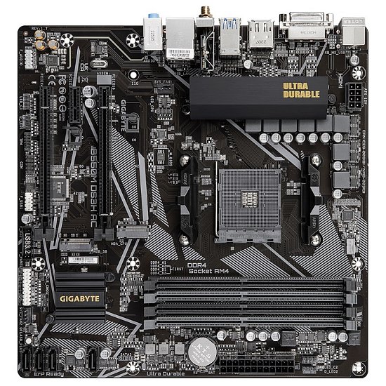 GIGABYTE B550M DS3H AC