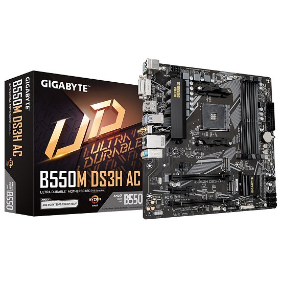 GIGABYTE B550M DS3H AC