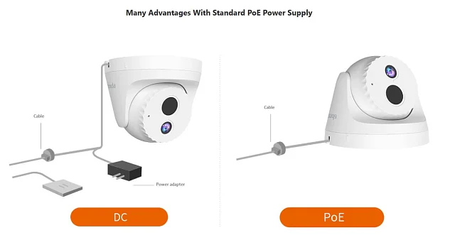Tenda IC7-PRS-4 - Venkovní PoE 4Mpx Dome kamera, OnViF, detekce pohybu+zvuku, noční vidění, H.265