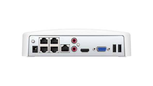 Tenda K4P-4CR - PoE kamerový set 4MPx, 4CH NVR + 4x IP kamera 4MPx, IP67, zvuk, web. rozhraní,CZ app