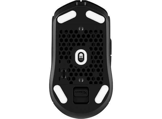 HP HyperX Pulsefire Haste 2/Herní/Optická/Pro praváky/Bezdrátová USB + Bluetooth/Černá