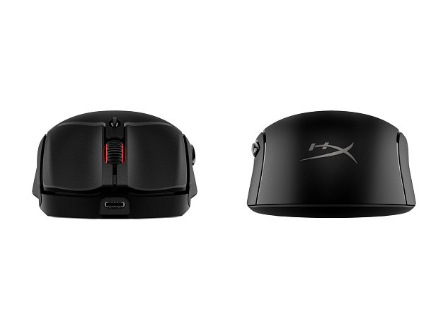 HP HyperX Pulsefire Haste 2/Herní/Optická/Pro praváky/Bezdrátová USB + Bluetooth/Černá